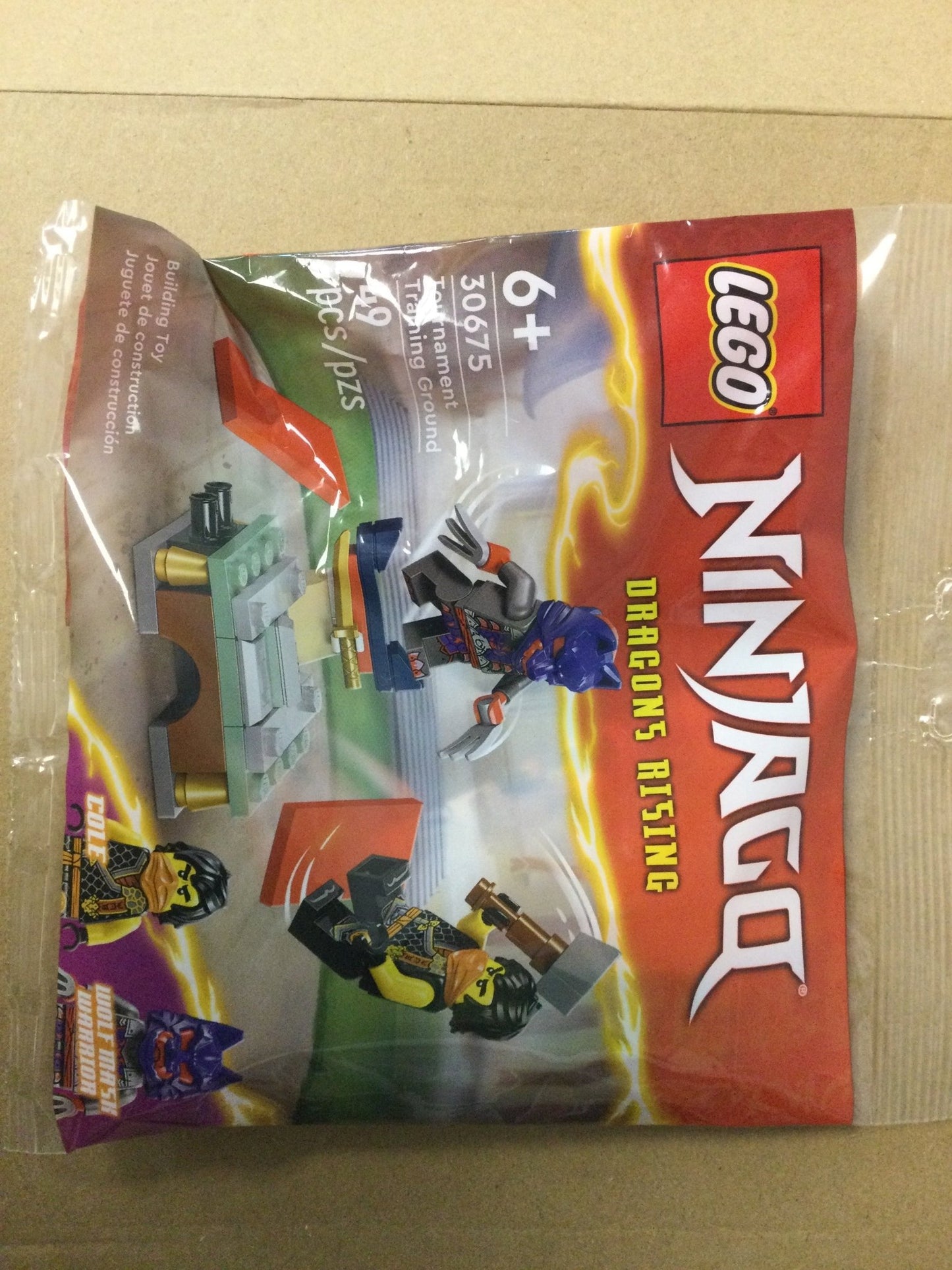 Lego Ninjago Dragons rising Lego bag - WiredVillage Games - LEGO