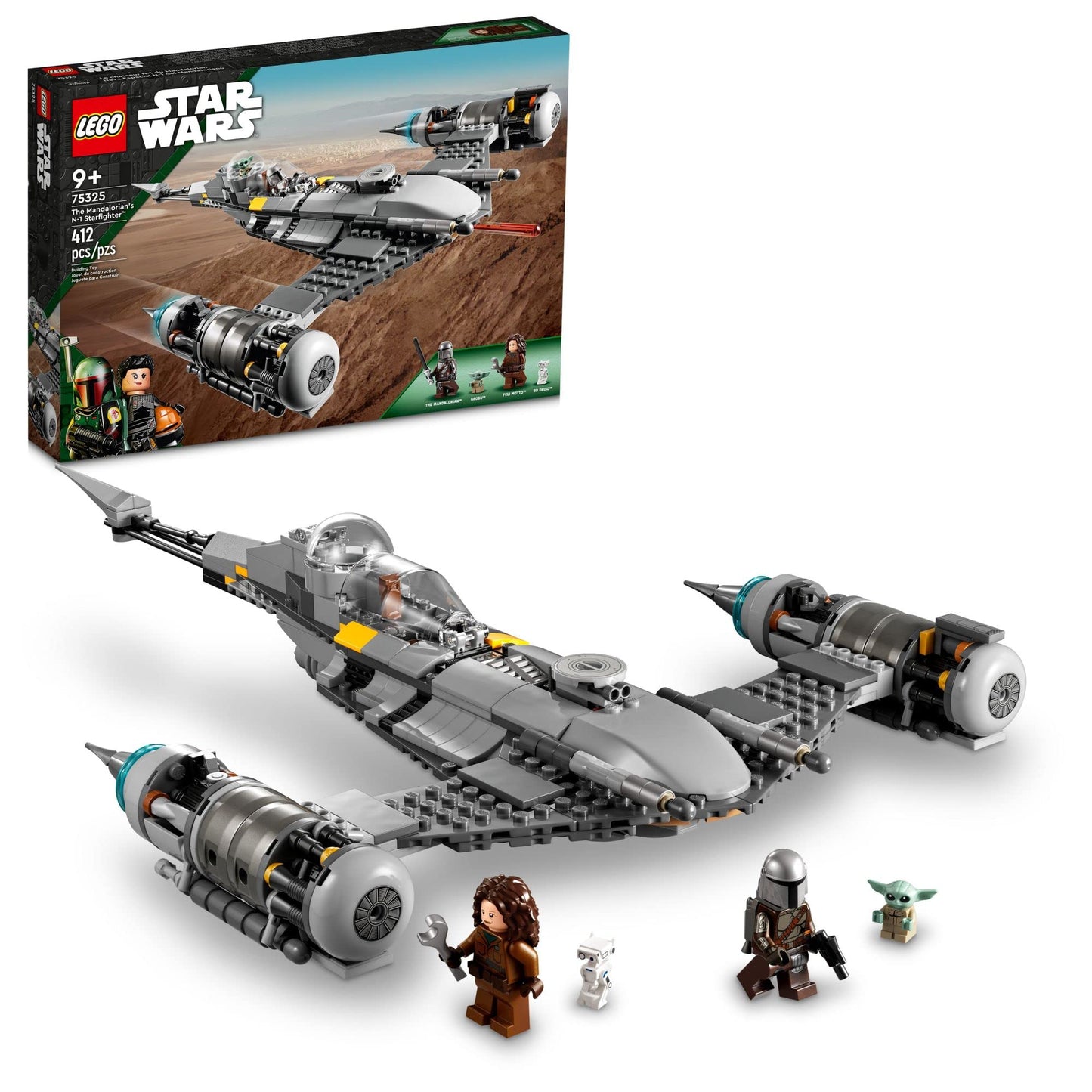 Lego Star Wars - The Mandalorian N - 1 Starfighter 75325 - WiredVillage Games - WiredVillage Games