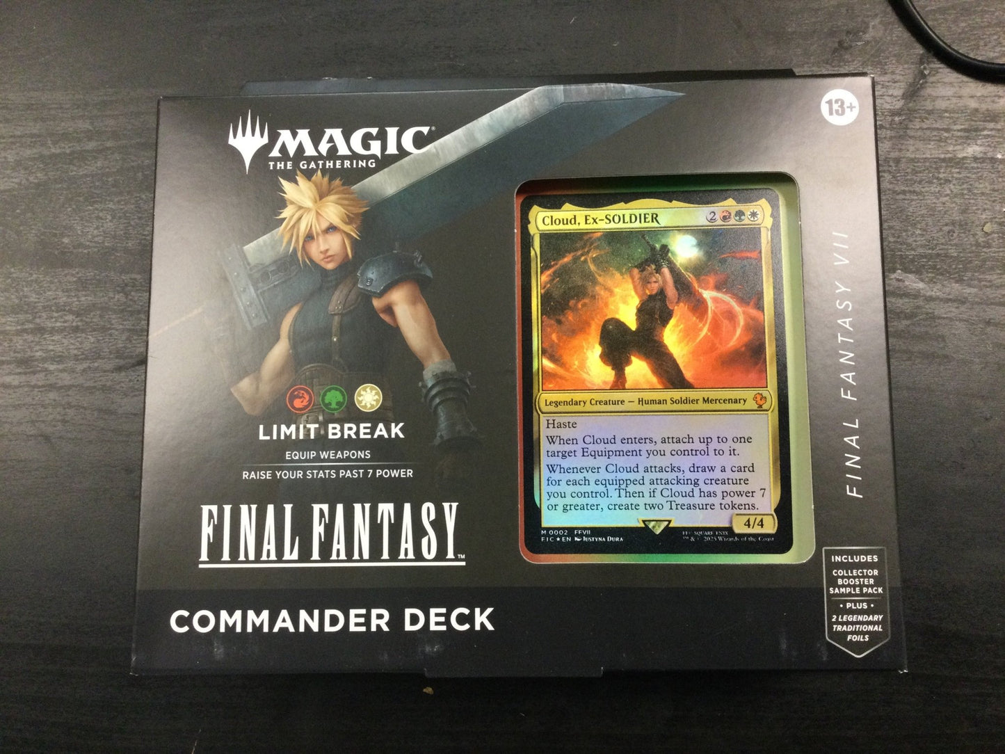 Limit Break Commander Deck - WiredVillage Games - Wizards of the Coast