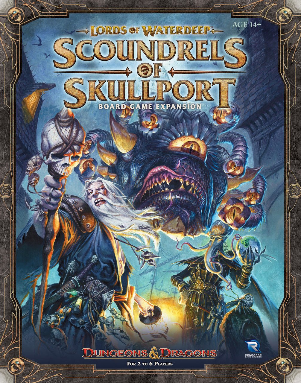 Lords Of Waterdeep: Scoundrels Of Skullport Expansion - WiredVillage Games - Wizards of the Coast WiredVillage Games