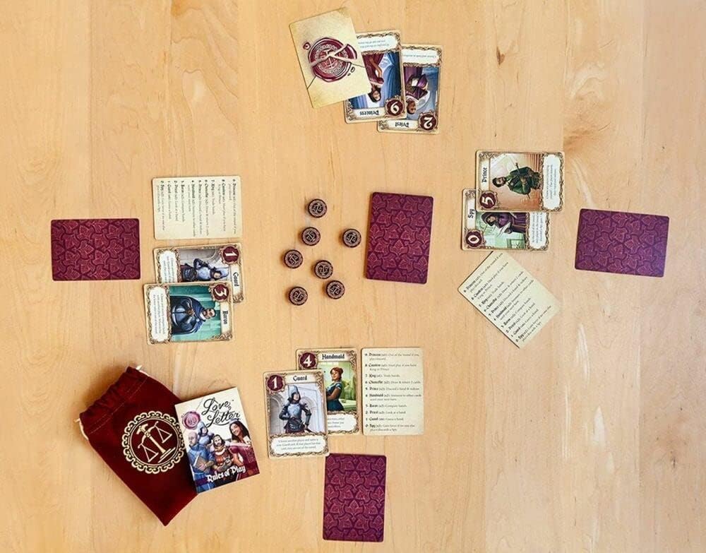 Love Letter Card Game - WiredVillage Games - Z - Man Games