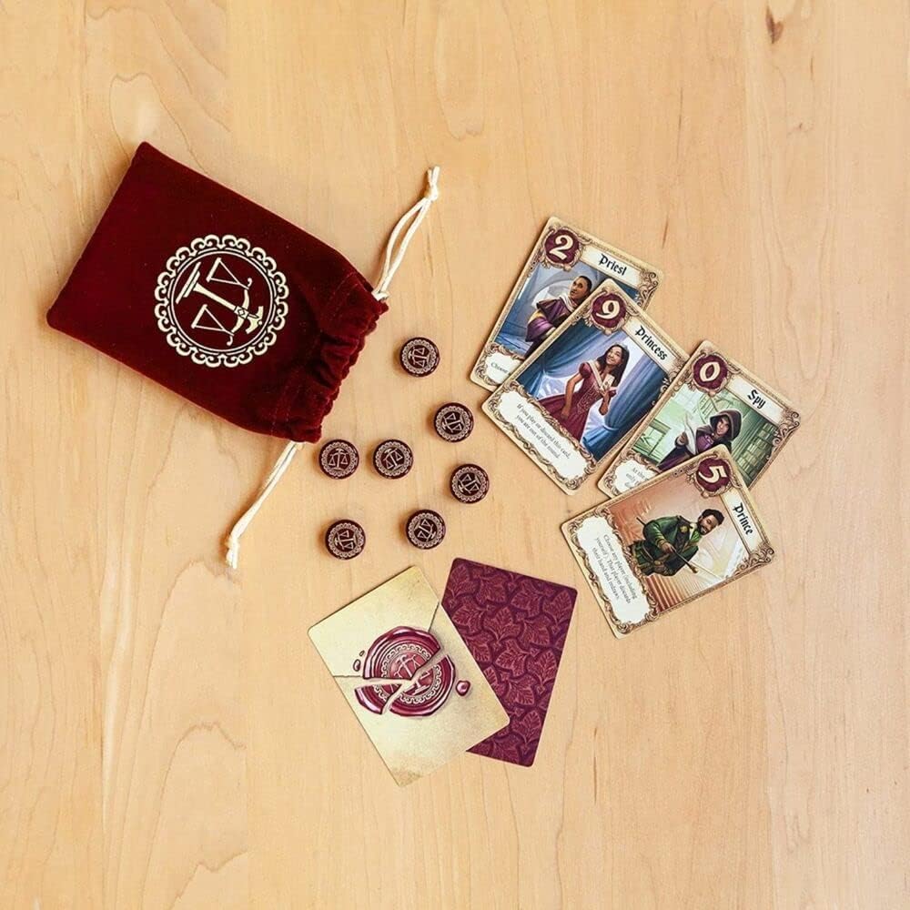 Love Letter Card Game - WiredVillage Games - Z - Man Games