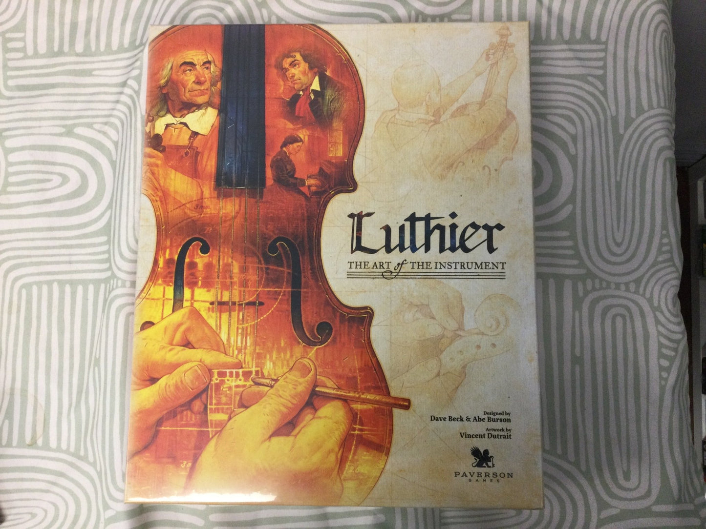 Luthier art of the instrument - WiredVillage Games - Paverson games