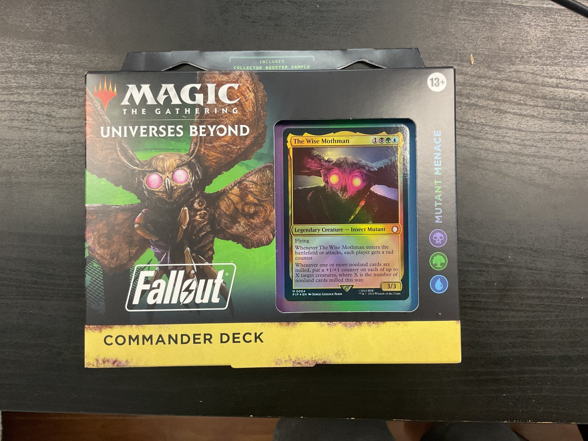 Magic The Gathering Fallout Commander Deck “Mutant Menace” -