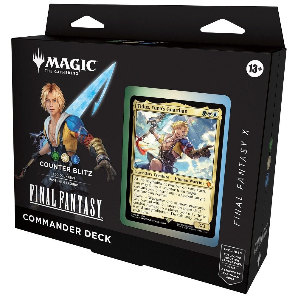Magic the Gathering Final Fantasy Counter Blitz Commander Deck - WiredVillage Games - Wizards of the Coast