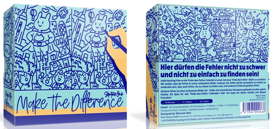 Make The Difference - WiredVillage Games - Oink Games WiredVillage Games