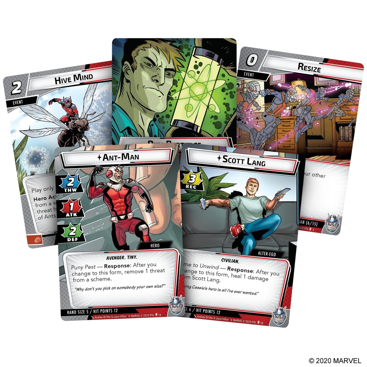 Marvel Champions The Card Game - Ant - Man Hero - WiredVillage GamesFantasy Flight Games