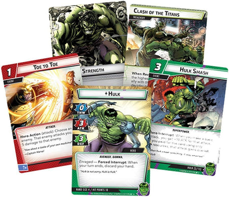 Marvel Champions The Card Game Hulk Hero Pack - WiredVillage Games - Fantasy Flight Games