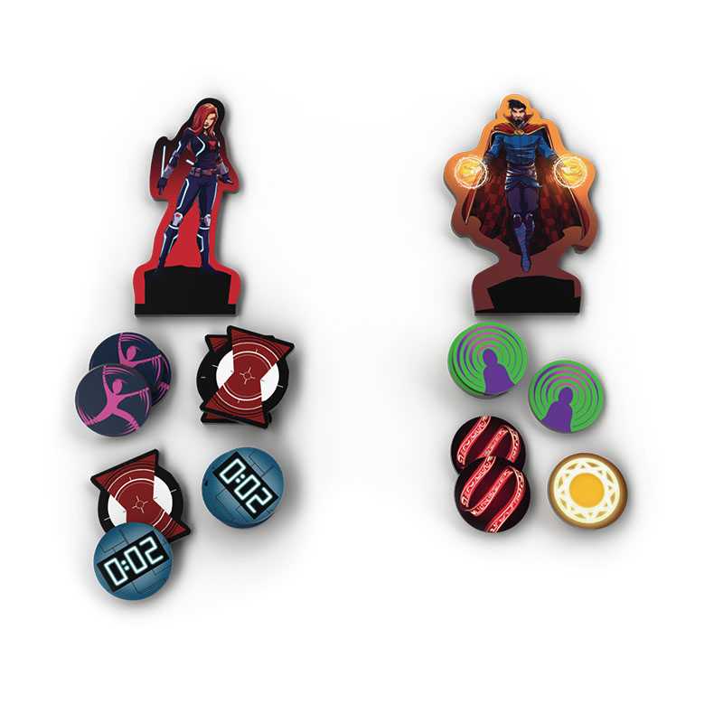 Marvel Dice Throne : 2 Hero Box - Black Widow, Doctor Strange - WiredVillage GamesRoxley Games