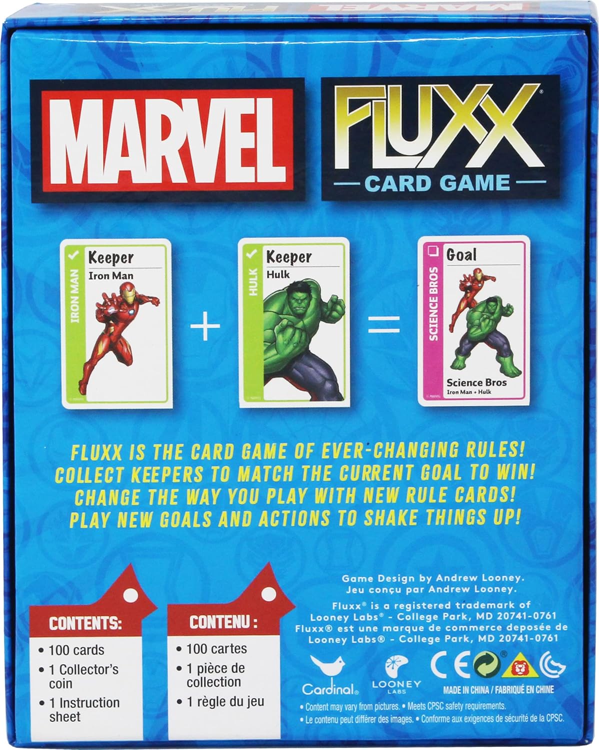 Marvel Fluxx - WiredVillage Games - Cardinal