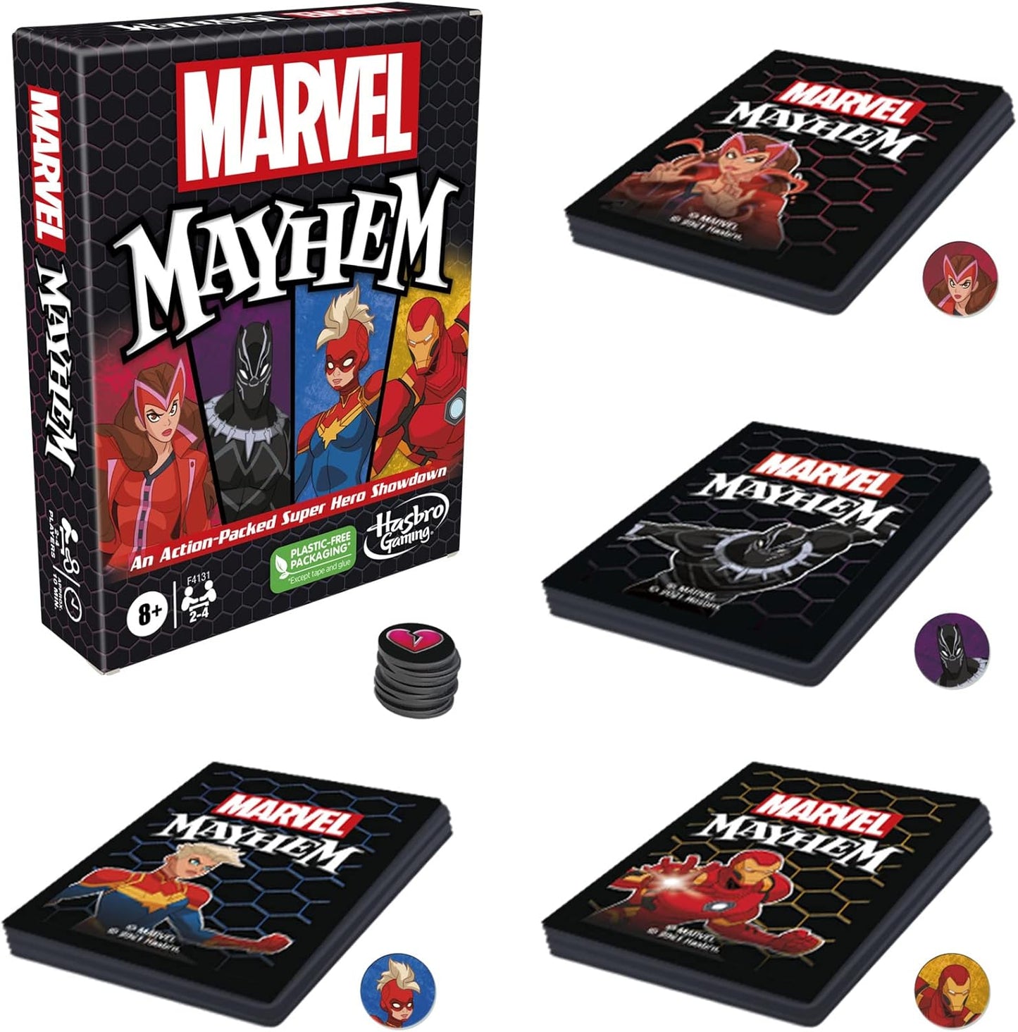 Marvel Mayhem Card Game - WiredVillage GamesHasbro