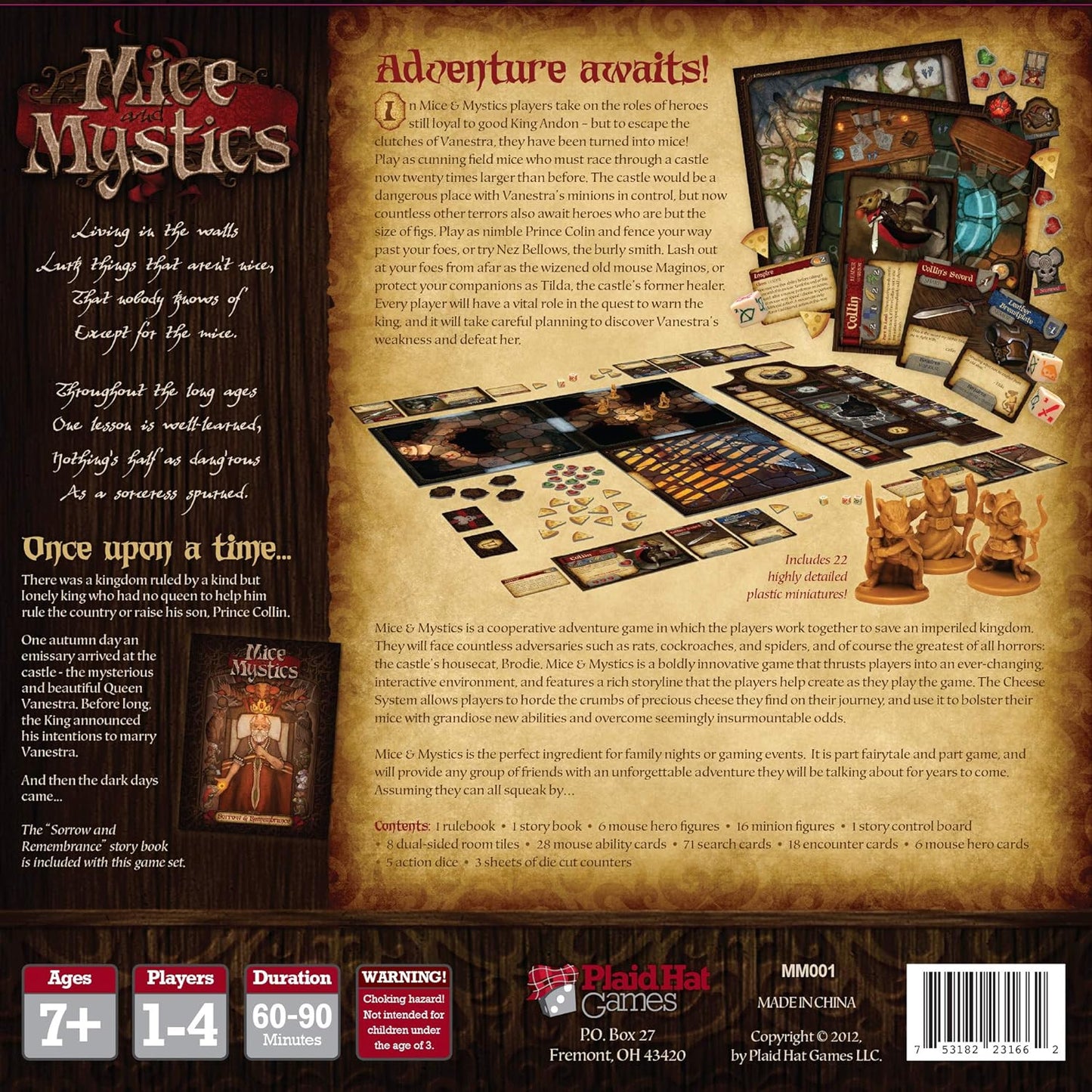 MICE & MYSTICS - WiredVillage Games - Wiredvillage Games