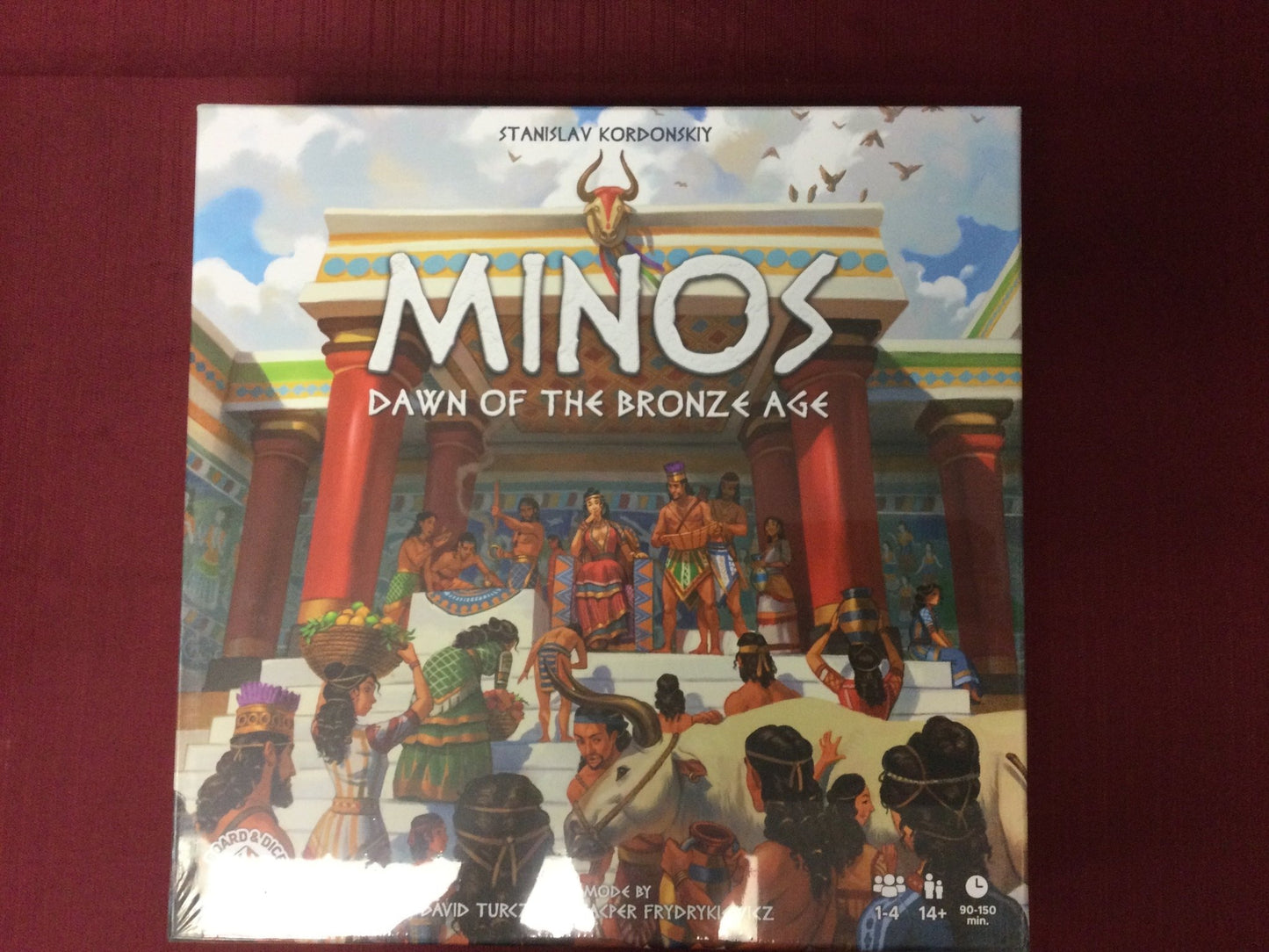 Minos Dawn of the Bronze Age - WiredVillage Games - Board&Dice