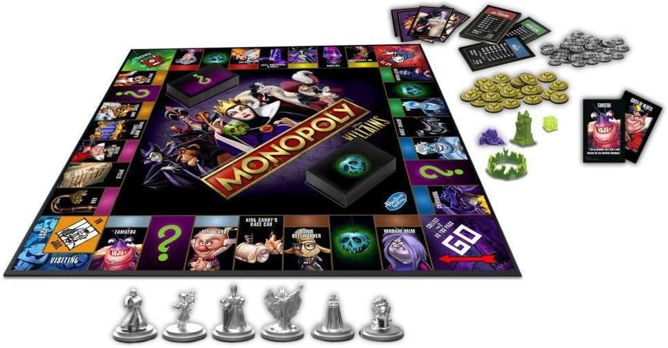 Monopoly: Disney Villain - WiredVillage Games - Hasbro