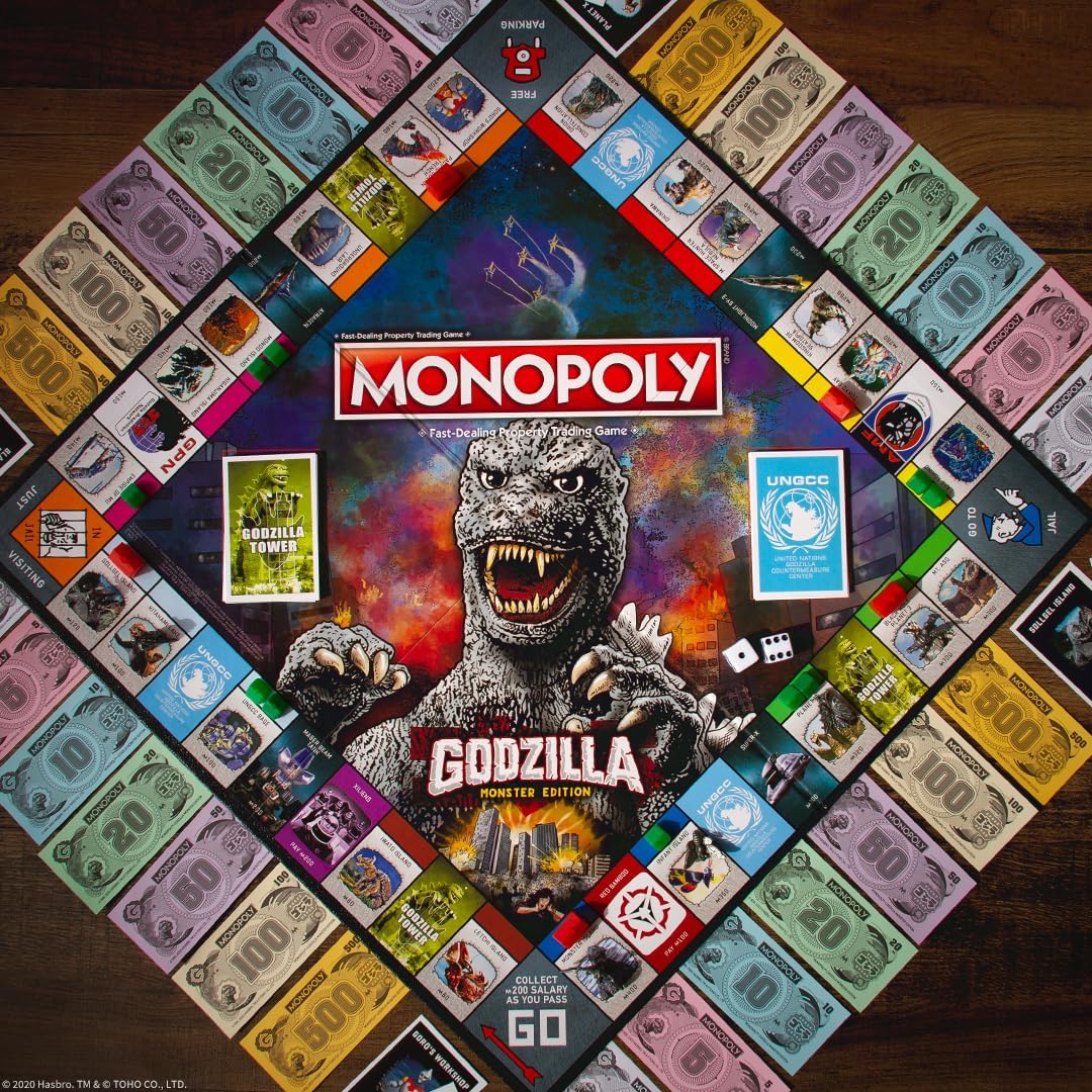 MONOPOLY: Godzilla - WiredVillage Games - Wiredvillage Games