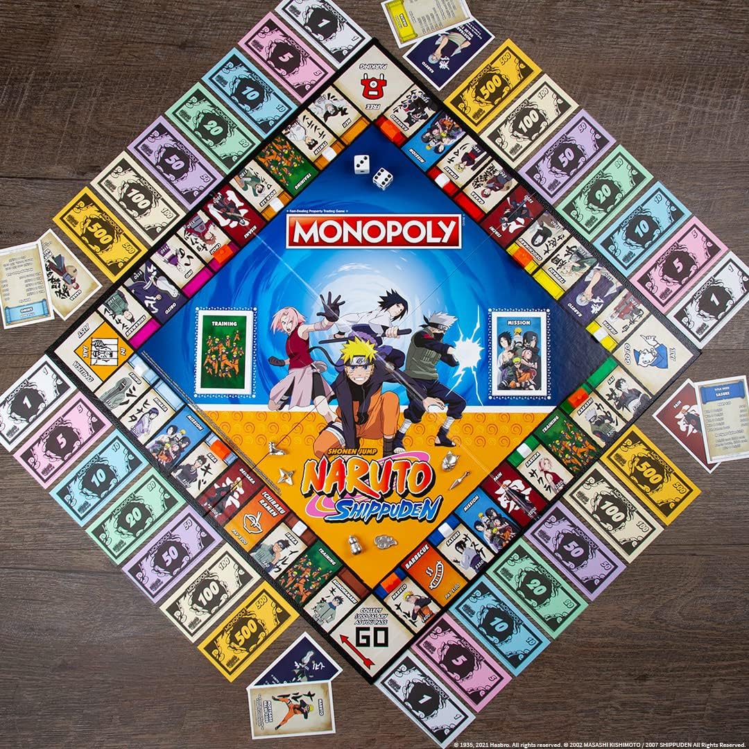 Monopoly: Naruto Shippuden - WiredVillage GamesUSAOPOLY