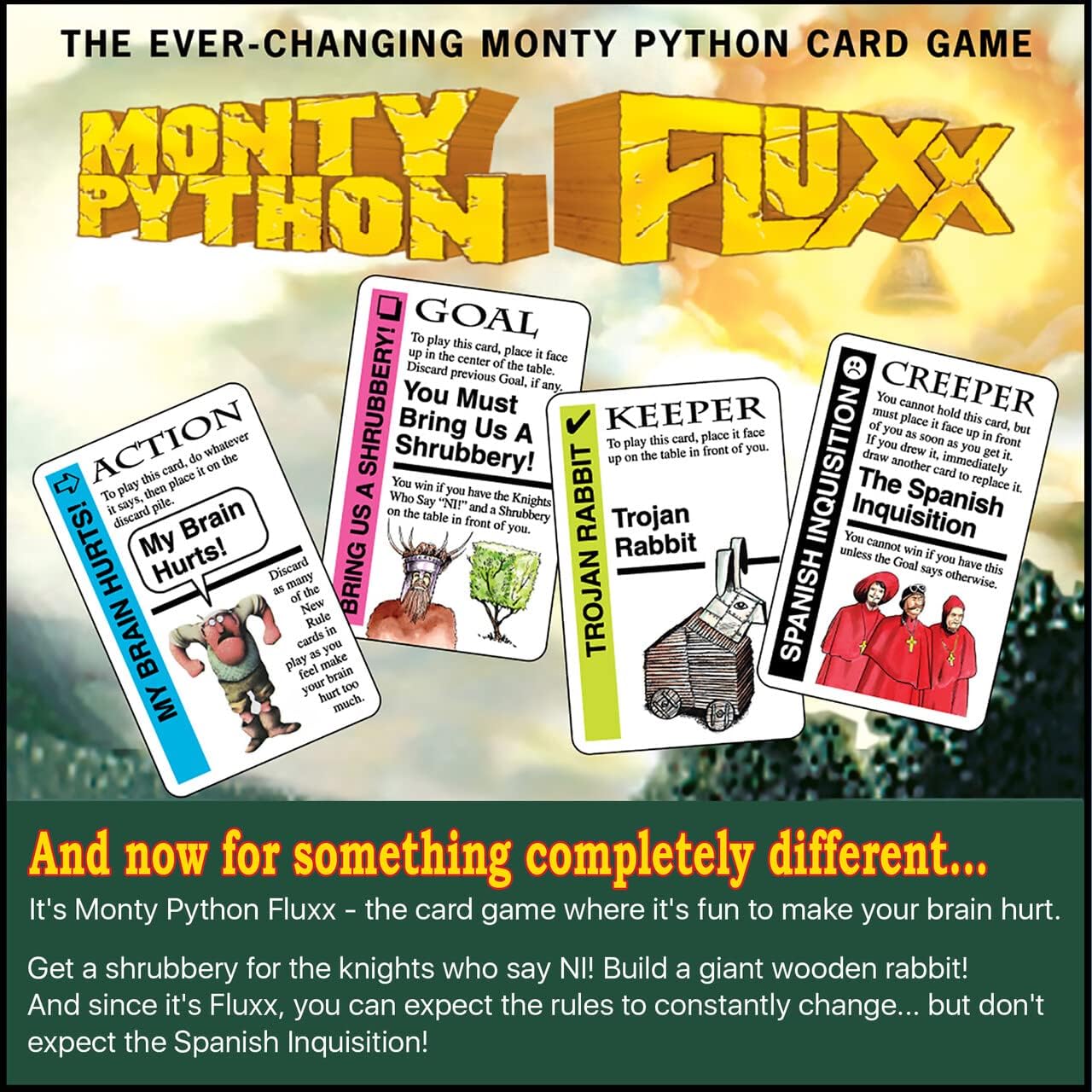 Monty Python Fluxx - WiredVillage GamesLooney Labs