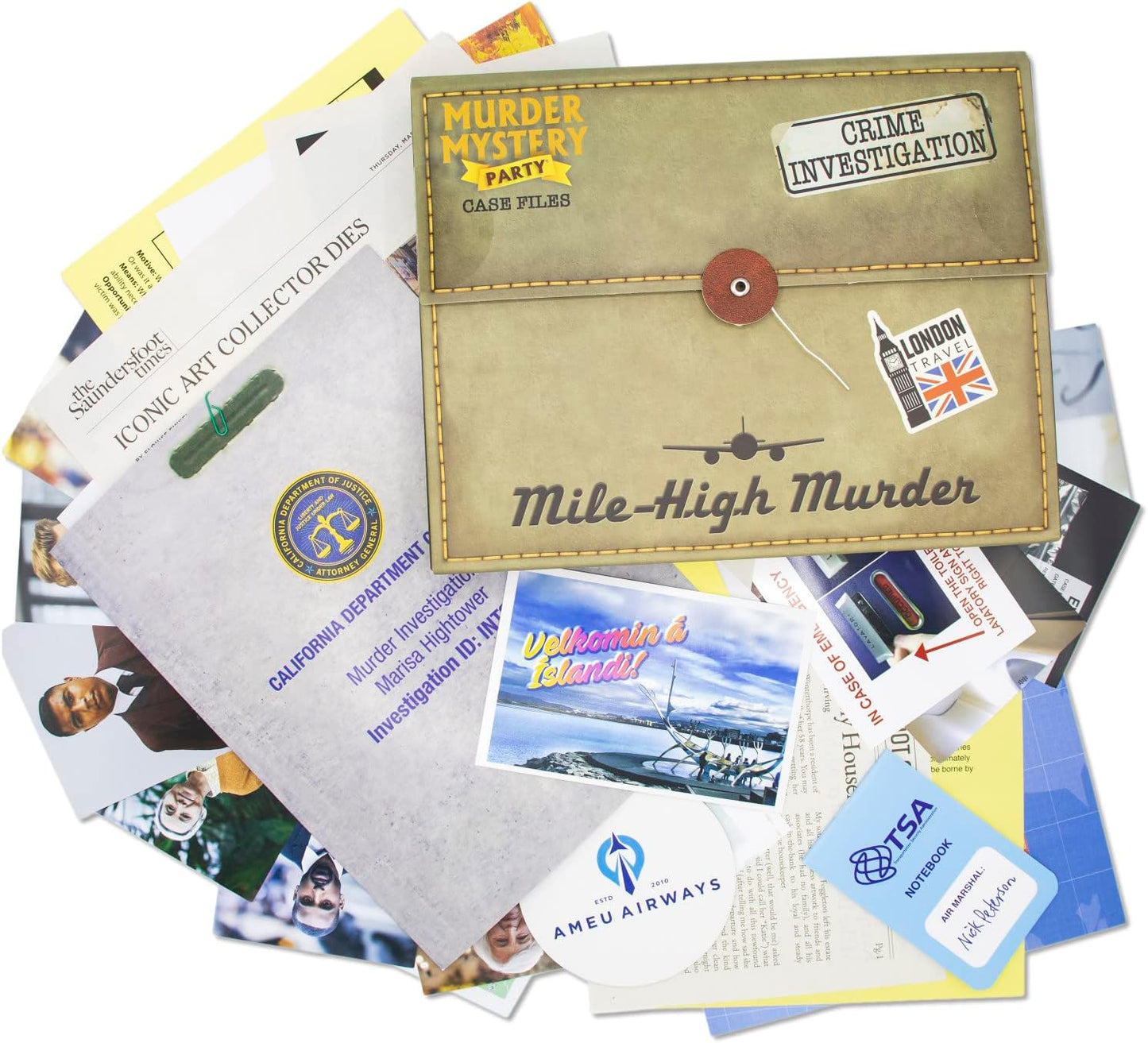 Murder Mystery Party: Mile High Murder - WiredVillage GamesWiredvillage Games