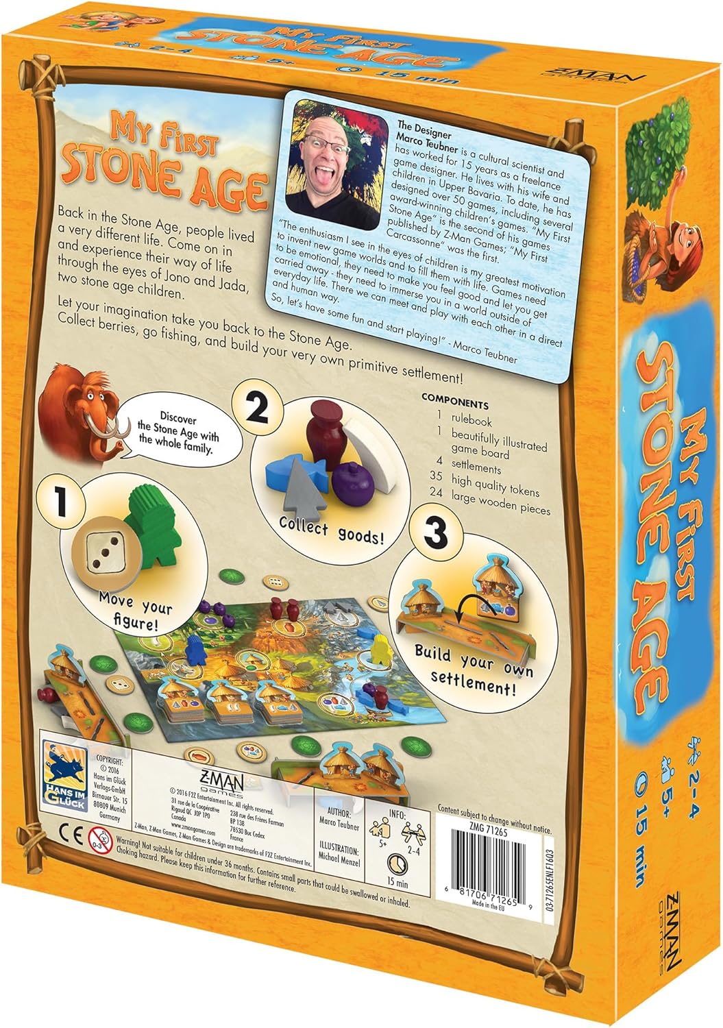 My First Stone Age Board Game - WiredVillage GamesZ - Man Games