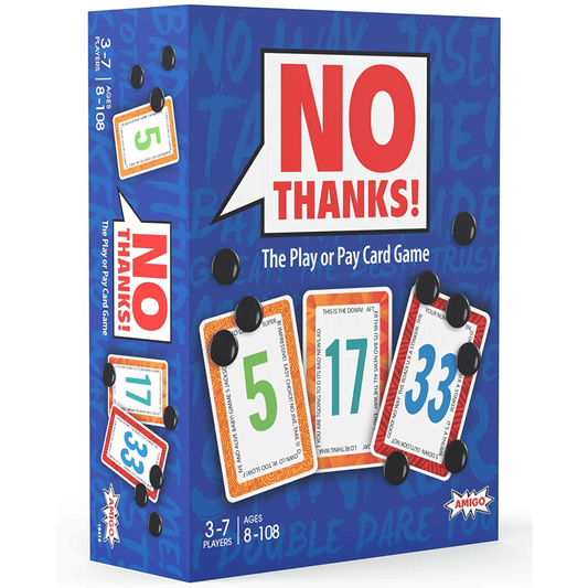 No Thanks! Card Game - WiredVillage Games - AMIGO