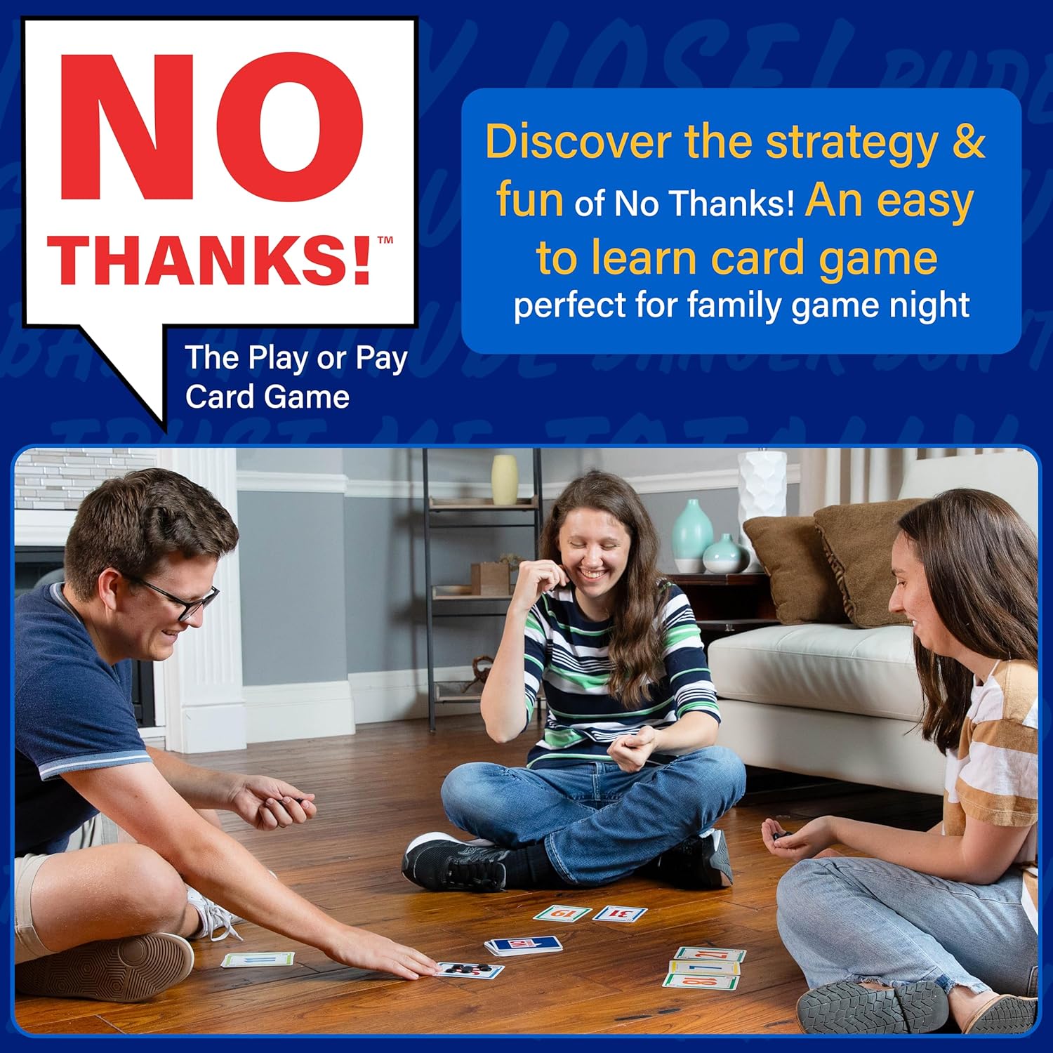 No Thanks! Card Game - WiredVillage Games - AMIGO