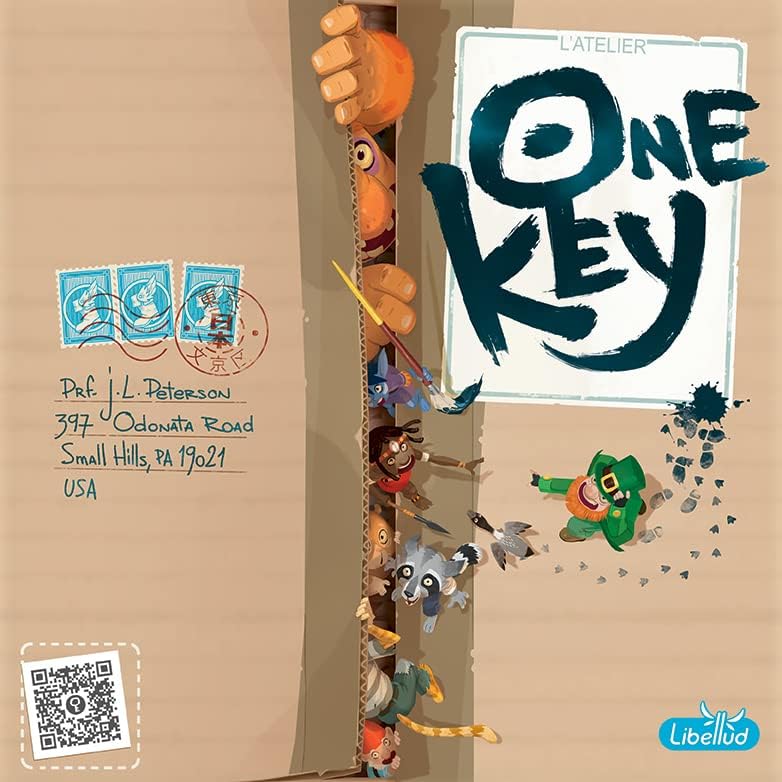 One Key Card Game - WiredVillage GamesLibellud
