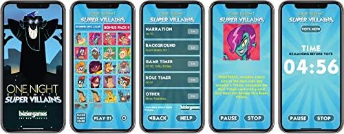 One Night Ultimate Super Villains - WiredVillage Games - Wiredvillage Games