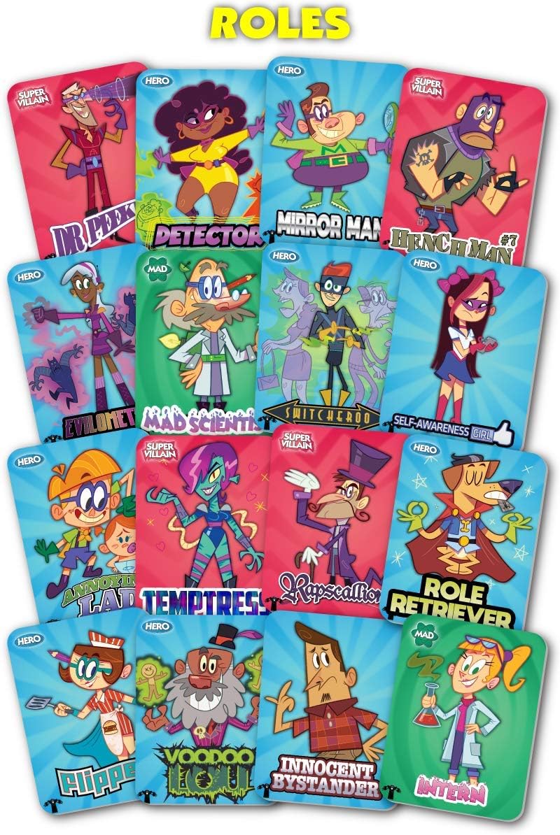 One Night Ultimate Super Villains - WiredVillage Games - Wiredvillage Games