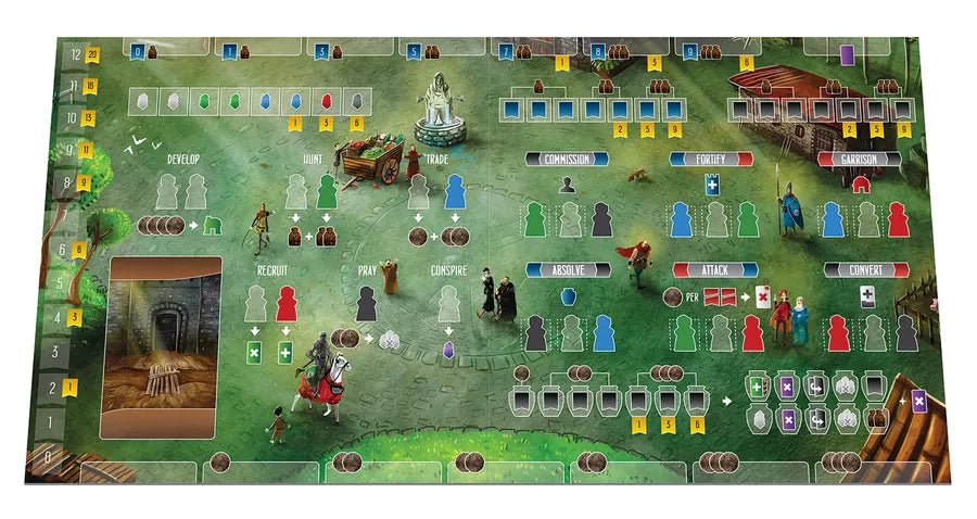 Paladins Of The West Kingdom - WiredVillage Games - Garphill Games