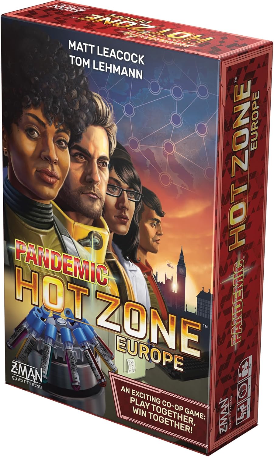 Pandemic: Hot Zone - Europe - WiredVillage GamesZ - Man Games