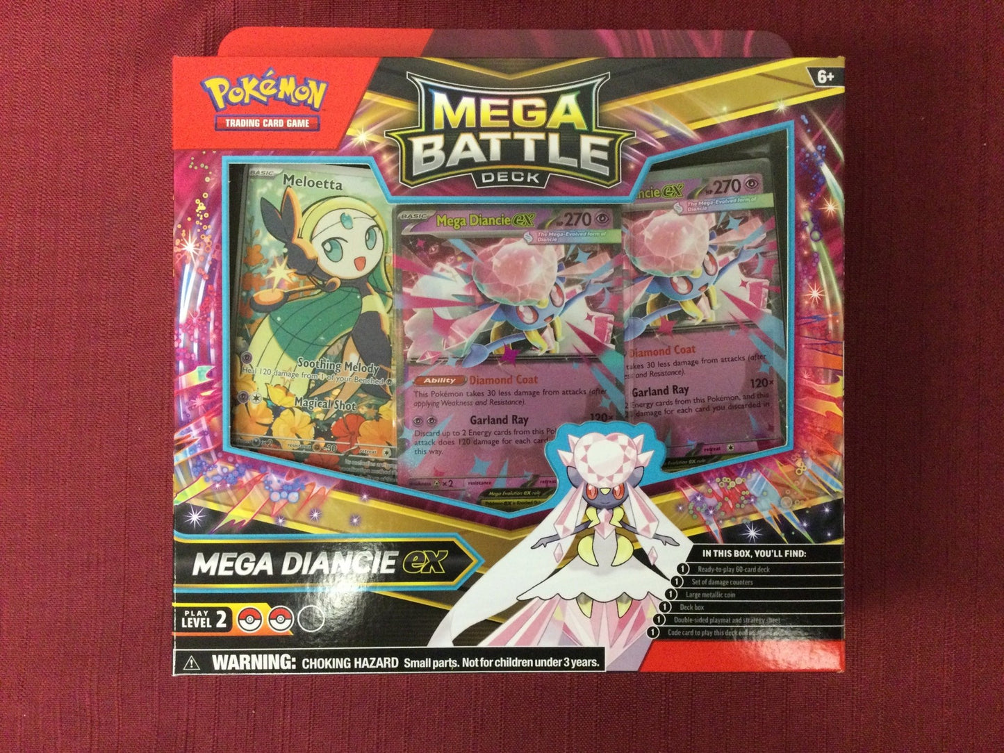Pokémon TCG: Mega Battle Deck— Mega Diancie ex - WiredVillage Games - The Pokémon Company