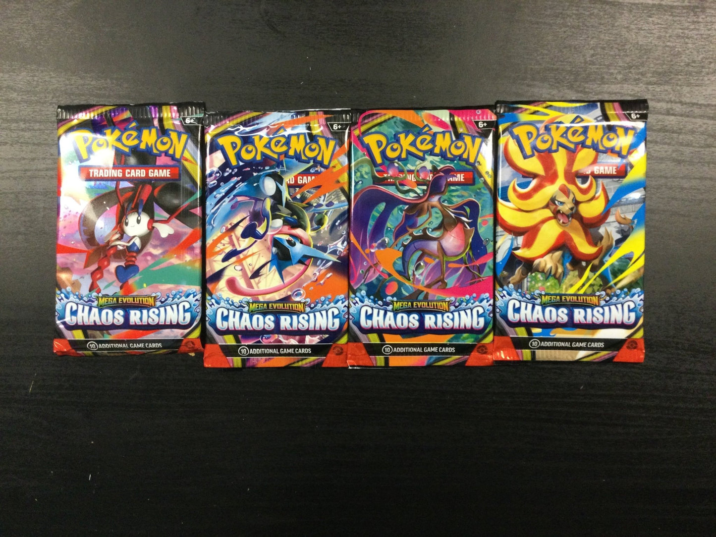 Pokémon Mega Evolution Chaos Rising Booster Pack - WiredVillage Games - The Pokémon Company WiredVillage Games