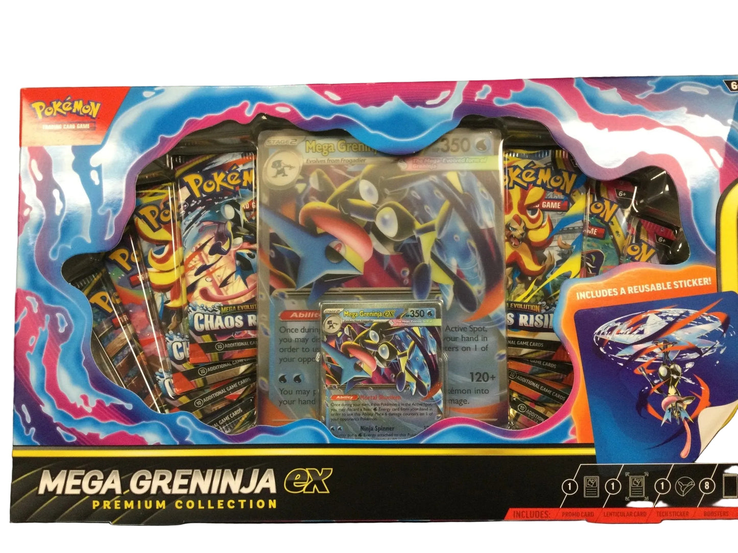 Pokémon Mega Greninja Ex Premium Collection -