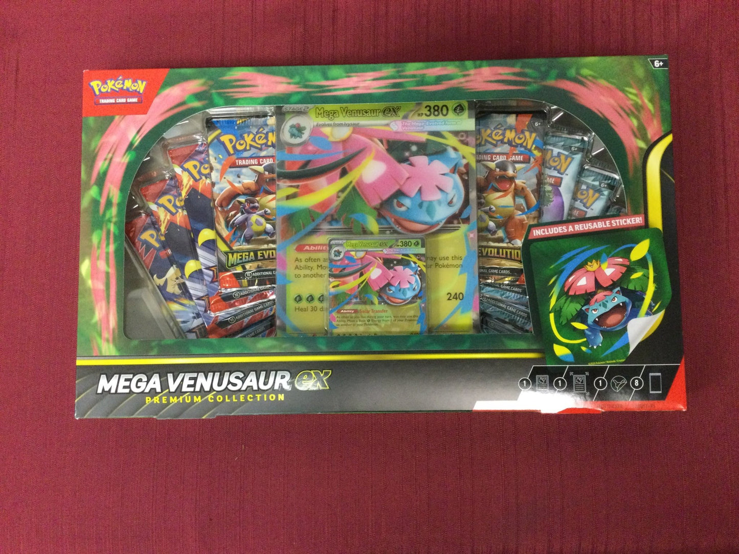 Pokémon Mega Venusaur Ex Premium Collection - WiredVillage Games - The Pokémon Company