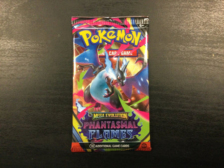 Pokémon Phantasmal Flames booster pack - WiredVillage Games - The Pokémon Company
