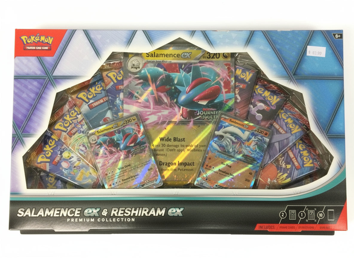 Pokémon Salamence ex &Reshiram - WiredVillage Games - WiredVillage Games
