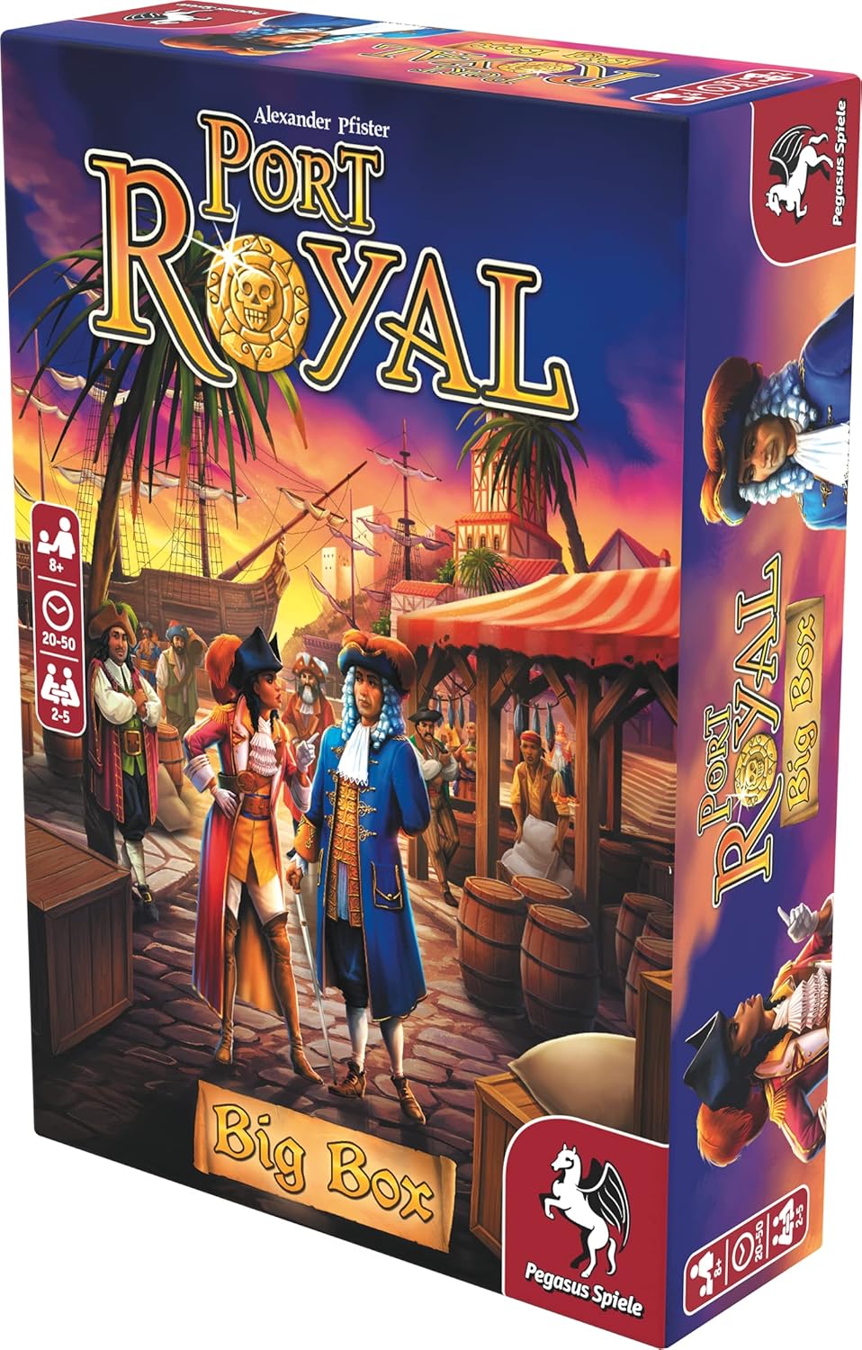 Port Royal Big Box - WiredVillage GamesPegasus Spiele