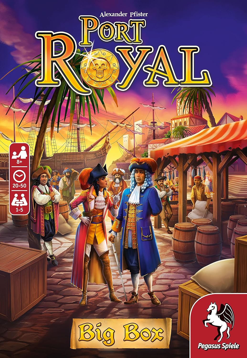 Port Royal Big Box - WiredVillage GamesPegasus Spiele