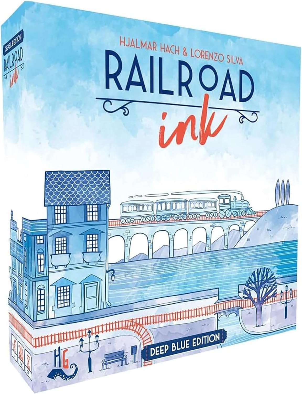 Railroad Ink: Deep Blue Edition - WiredVillage Games - Horrible Guild