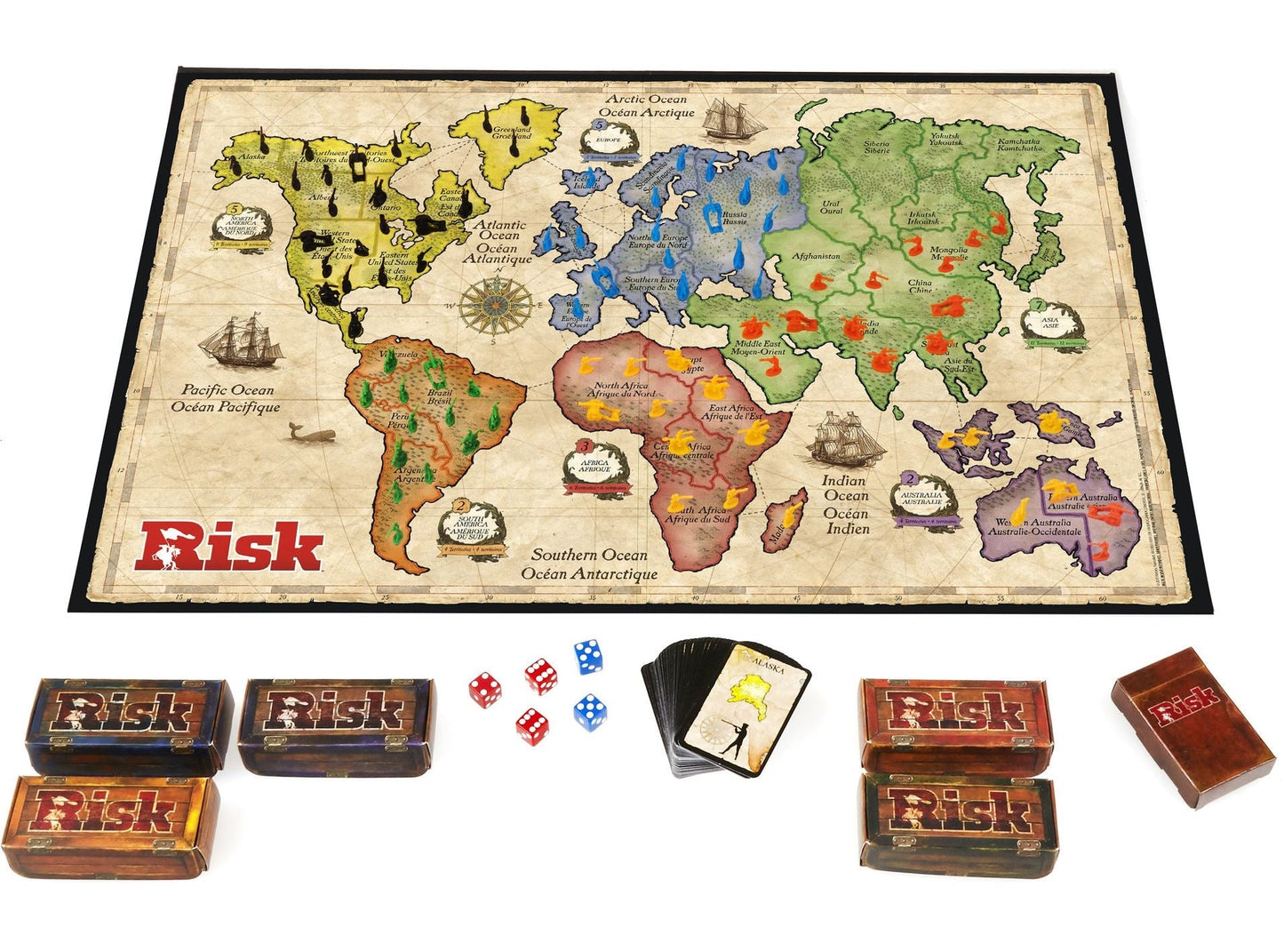 Risk - WiredVillage Games - hasbro WiredVillage Games