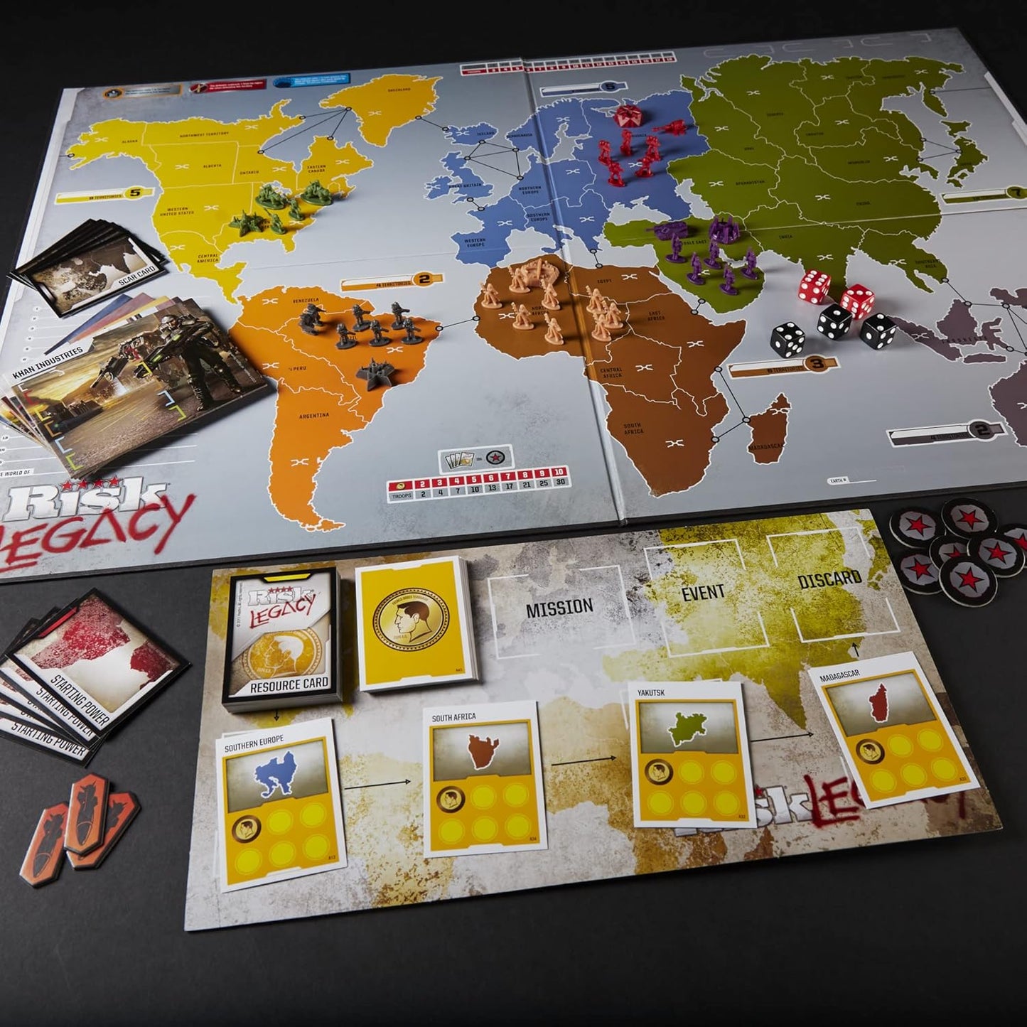 Risk Legacy Board Game - WiredVillage GamesWizards of the Coast