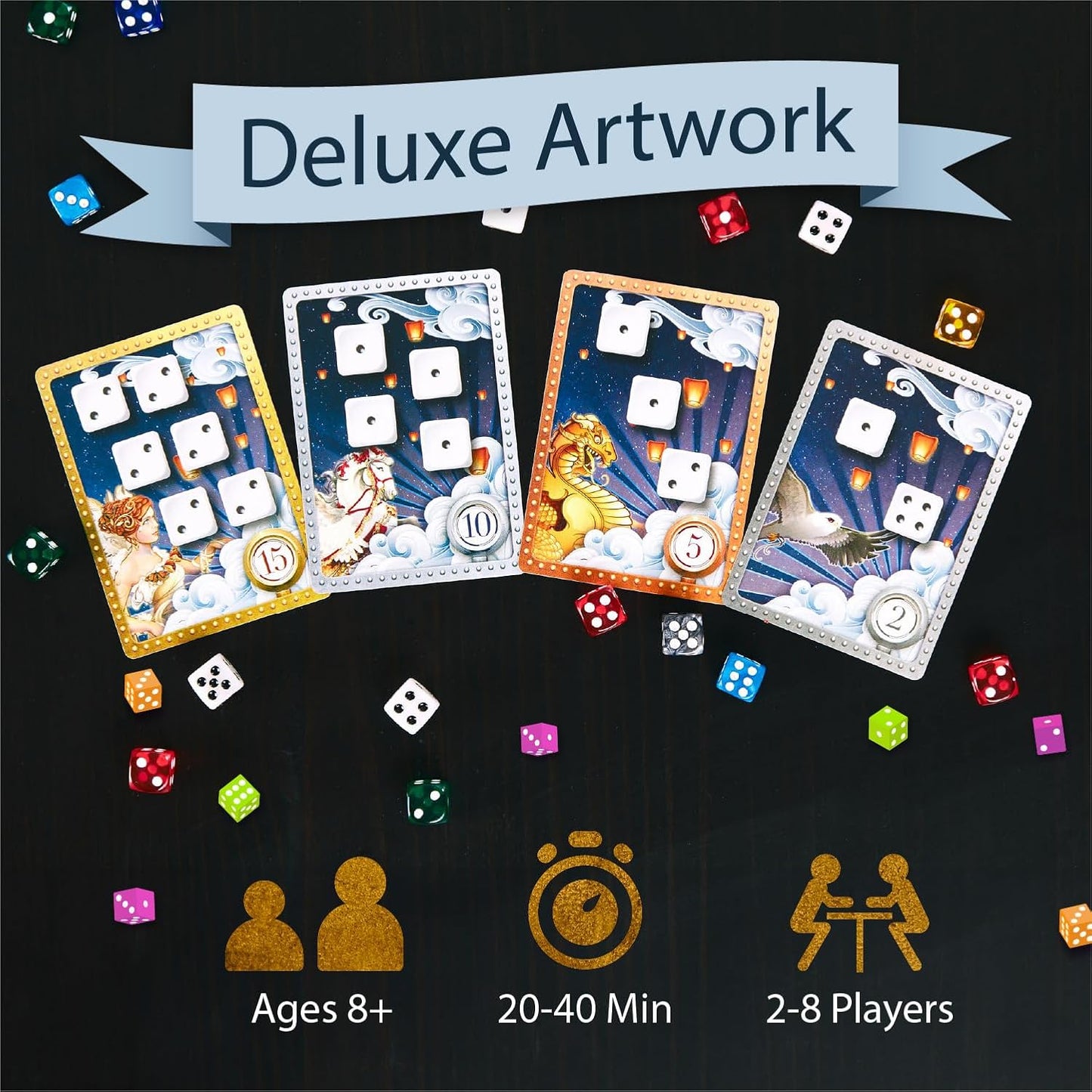 ROLL FOR IT DELUXE EDITION - WiredVillage GamesCalliope Games
