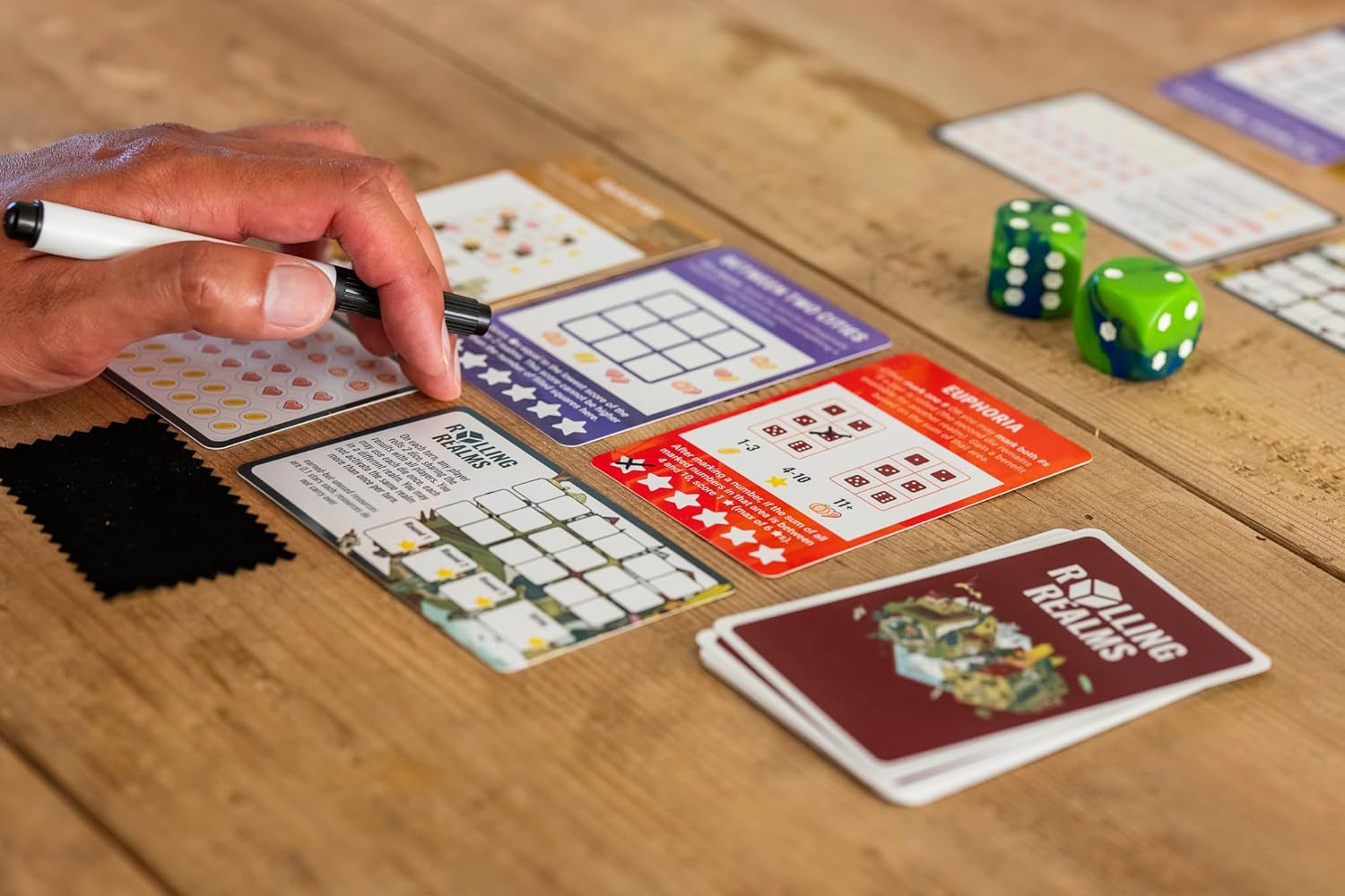 Rolling Realms Board Game - WiredVillage Games - Stonemaier Games