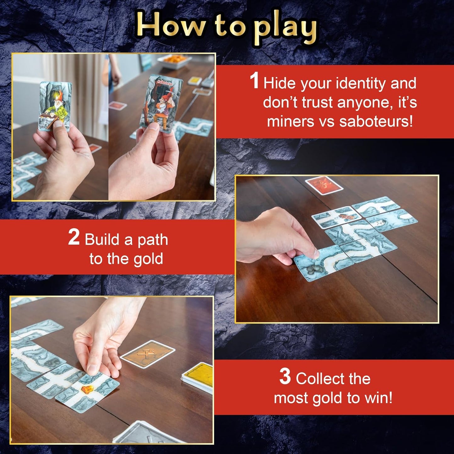 Saboteur - WiredVillage GamesAMIGO