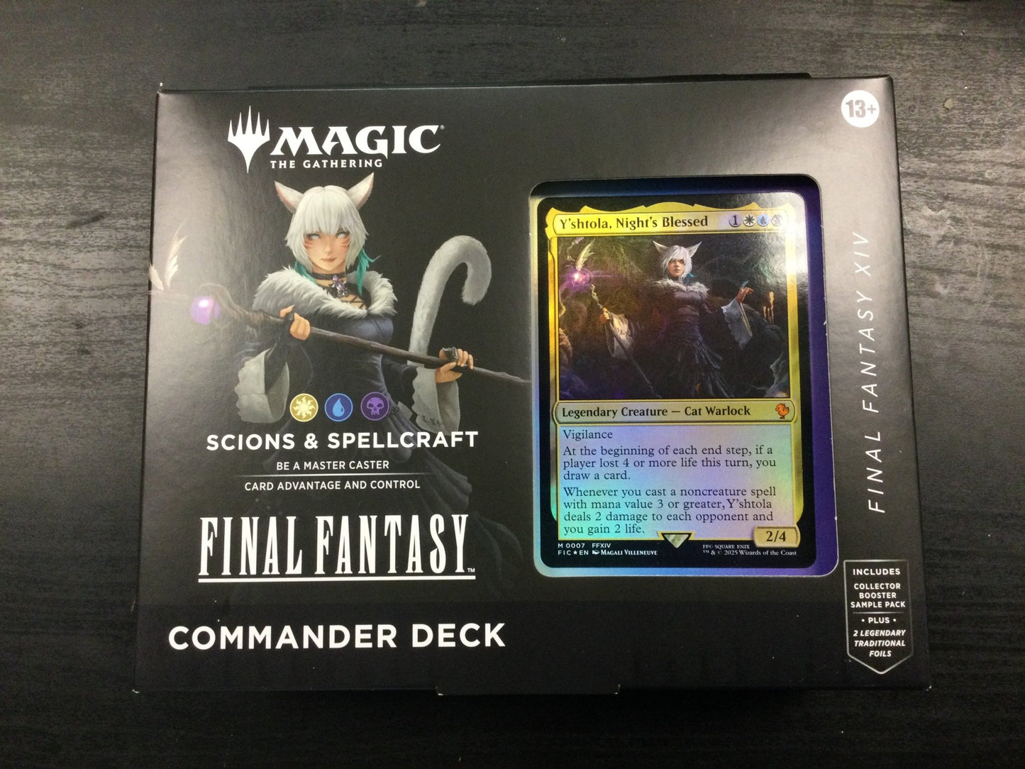 Magic the Gathering Final Fantasy Scions and Spellcraft Commander Deck - WiredVillage Games - Wizards of the Coast