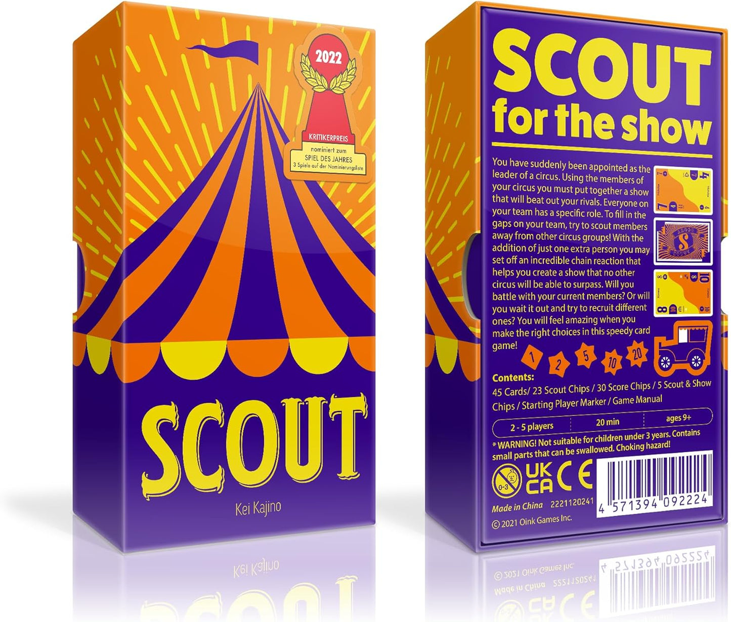 Scout - WiredVillage GamesOink Games