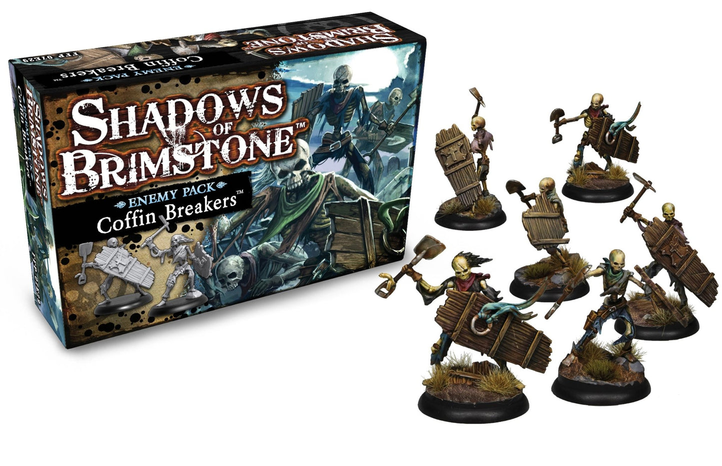 Shadows of Brimstone: Coffin Breakers Enemy Pack - WiredVillage Games - Flying Frog Productions