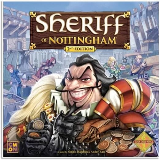 Sheriff of Nottingham 2nd Edition - WiredVillage GamesCMON