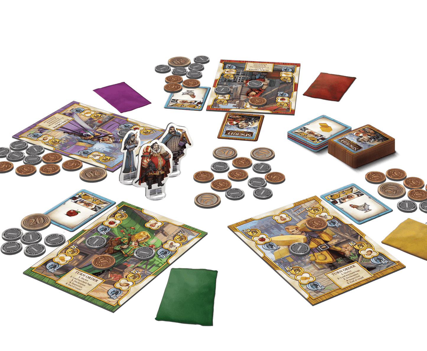 Sheriff of Nottingham 2nd Edition - WiredVillage GamesCMON