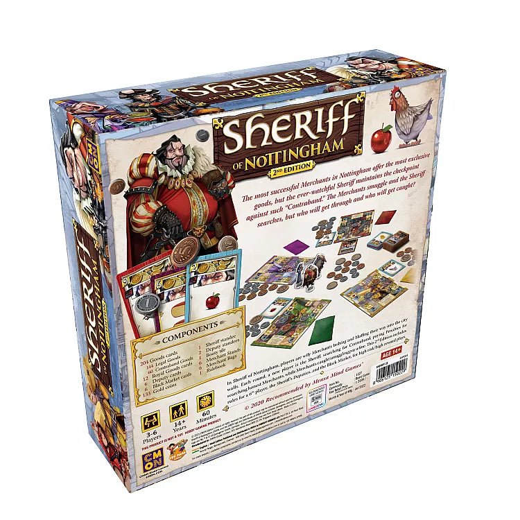 Sheriff of Nottingham 2nd Edition - WiredVillage GamesCMON